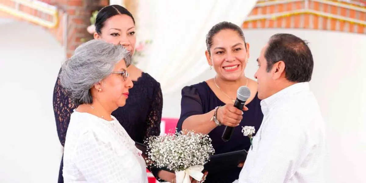 Fortalece Lupita Cuautle núcleo familiar con jornada de bodas gratuitas