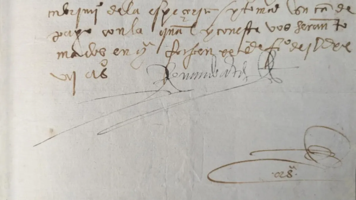 Manuscrito de Hernán Cortés regresa a México tras casi 40 años de su robo