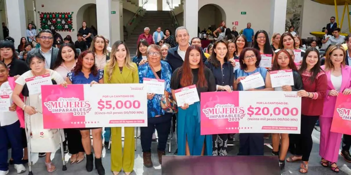Coloca Gobierno de la Ciudad a las mujeres al centro de la agenda con el Premio Mujeres Imparables