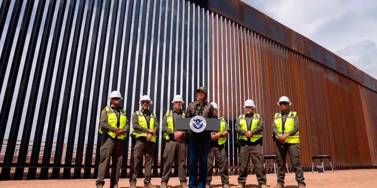 Trump ordena pintar de negro todo el muro fronterizo para dificultar cruces migratorios