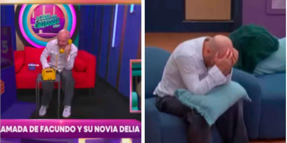Facundo intercambia 30 mil pesos por emotiva llamada con su prometida en La Casa de los Famosos