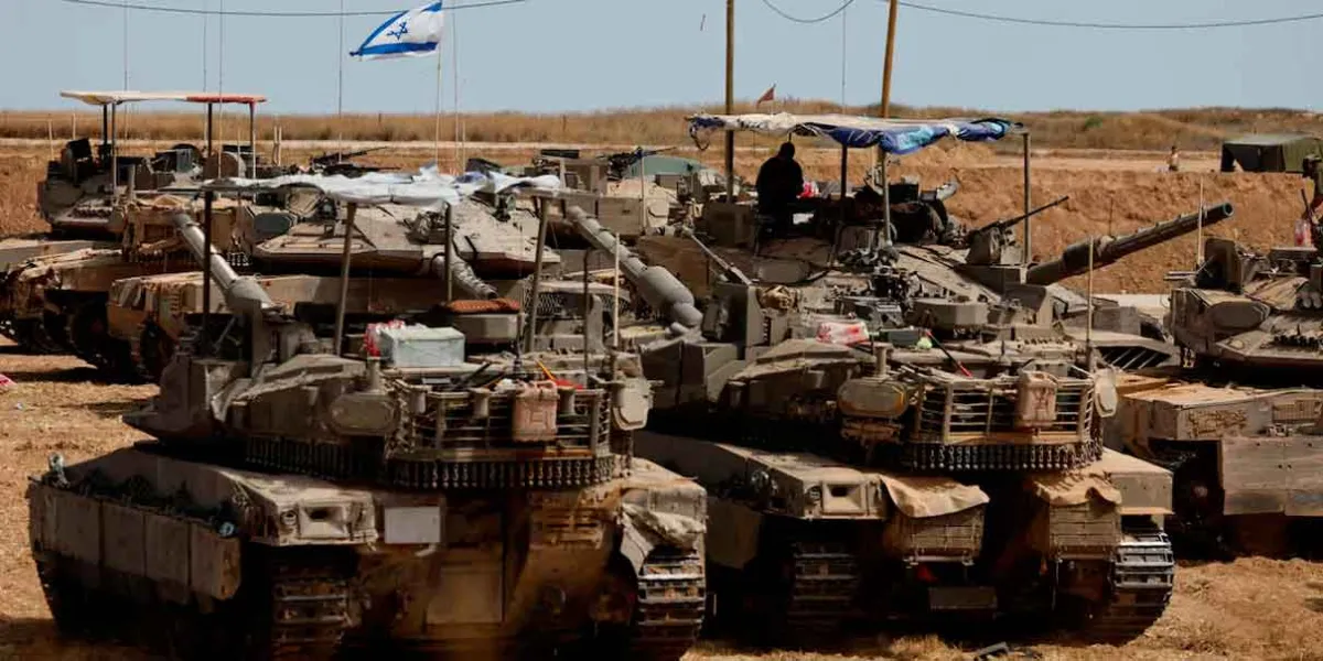 Israel concentra tanques en las afueras de Ciudad de Gaza en medio de condena internacional