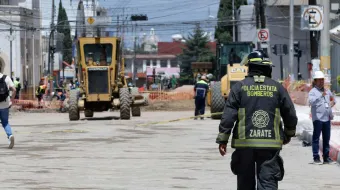 Desalojan a personal de la Secretaría de Finanzas por fuga de gas natural