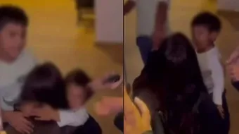Mujer y sus hijos vuelven a estar juntos tras prisión preventiva de exesposo violento