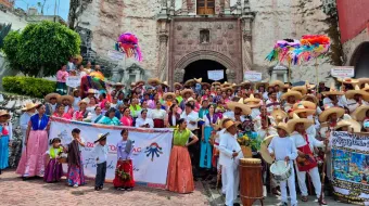 Color, música y tradición en Atlixco con el tradicional convite del Atlixcayotontli