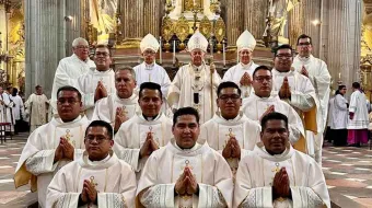 Diez nuevos diáconos se integran al servicio pastoral de la Arquidiócesis de Puebla