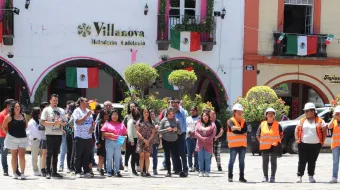Atlixco participa en el Simulacro Nacional de Sismo 2025 con brigadas de rescate y Protección Civil