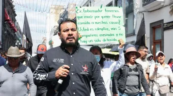 Cierre de calles en la zona de Fiscalía por manifestación de la 28 de Octubre