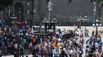 Simulacro Nacional en Puebla: sector empresarial se suma al ejercicio de sismo 8.1