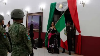 Ariadna Ayala recordó a héroes y heroínas que lucharon por la libertad nacional