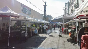 Comerciantes del Mercado 5 de Mayo reclaman seguridad y rechazan estigmatización de ambulantes
