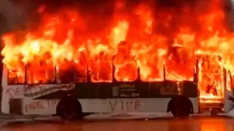 Armenta acusa a “Simitrio” de orquestar quema de autobús RUTA 
