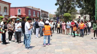 Simulacro Nacional 19S: Puebla se suma con más de 15 mil inmuebles