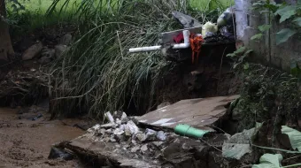 En espera la reconstrucción de viviendas en la Sierra Norte de Puebla tras lluvias