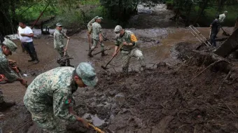 Puebla necesita ayuda para labores de limpieza en la Sierra Norte