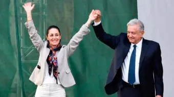Sheinbaum y Amlo, unidos