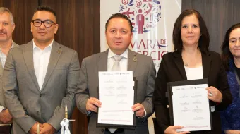 Convenio Canaco y FOFOMI fortalece MIPYMES y fomenta desarrollo económico en Puebla