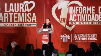 Laura Artemisa García destaca logros en el Congreso y llama a construir una Puebla sin rezagos