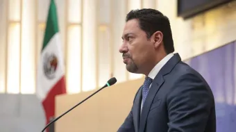 Andrés Villegas asegura que Morena continuará con sus iniciativas pese a críticas panistas