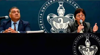   La rectora de la BUAP, Lilia Cedillo, llamó al compromiso y al trabajo conjunto