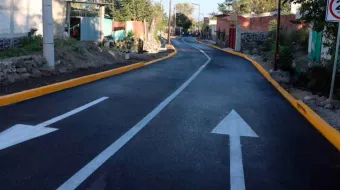 Ariadna Ayala entregó obra con sentido social en La Magdalena Axocopan