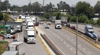 Robos y asaltos en la México-Puebla