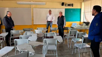 Secundaria de Tenango será rehabilitada tras supervisión de daños 