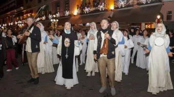 Ópera “Primero Sueño” del MET transforma el Centro Histórico de Puebla en un gran escenario