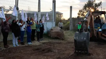 Arranca construcción tanque de almacenamiento en San Alfonso, Atlixco