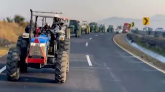 Caravana agrícola crece: productores de Tlaxcala, Puebla y Veracruz avanzan a la CDMX