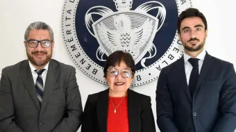Rectora Lilia Cedillo toma protesta a nuevos funcionarios de la BUAP
