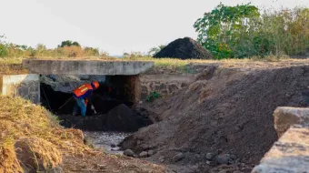 Puntual Mejorarán movilidad con rehabilitación del puente en zona de Tenextepec