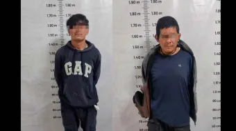 SSCyPC de Cuautlancingo detiene a dos masculinos por delitos contra la salud