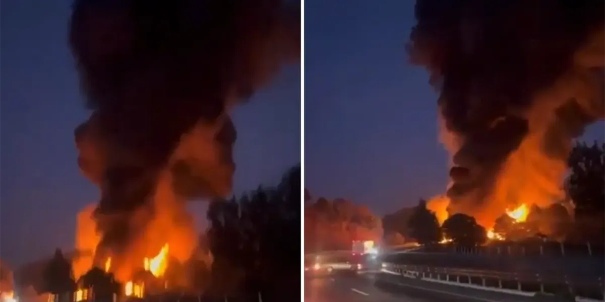 Volcadura de pipa provoca desvíos y cierre de la Autopista México-Puebla; servicios de emergencia en el lugar