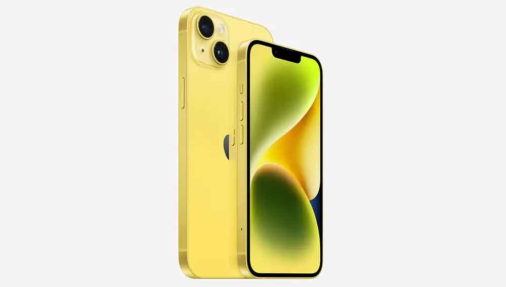 iPhone 14 amarillo