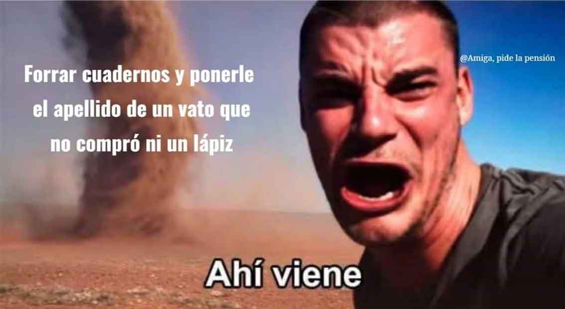 La lista de útiles