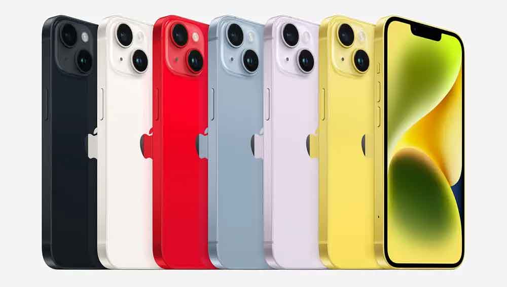 iPhone 14 amarillo