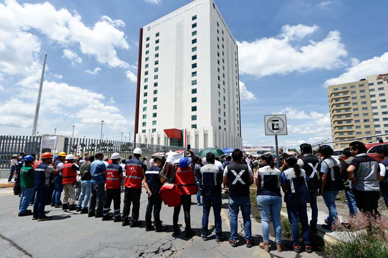 19 mil 841 inmuebles desalojados y 4 mil alertas sísmicas activadas por SIMULACRO en Puebla