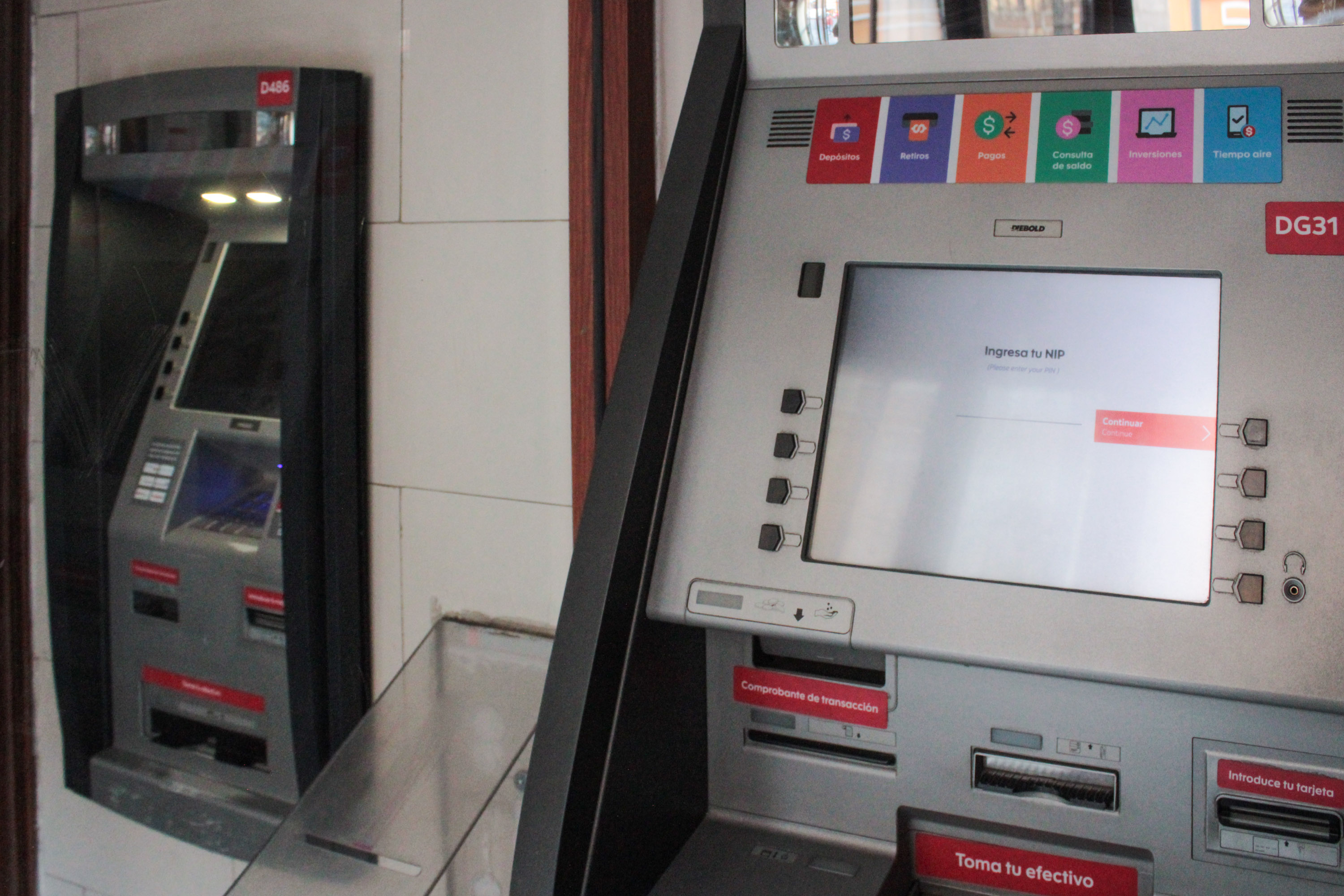 Banco cerrado