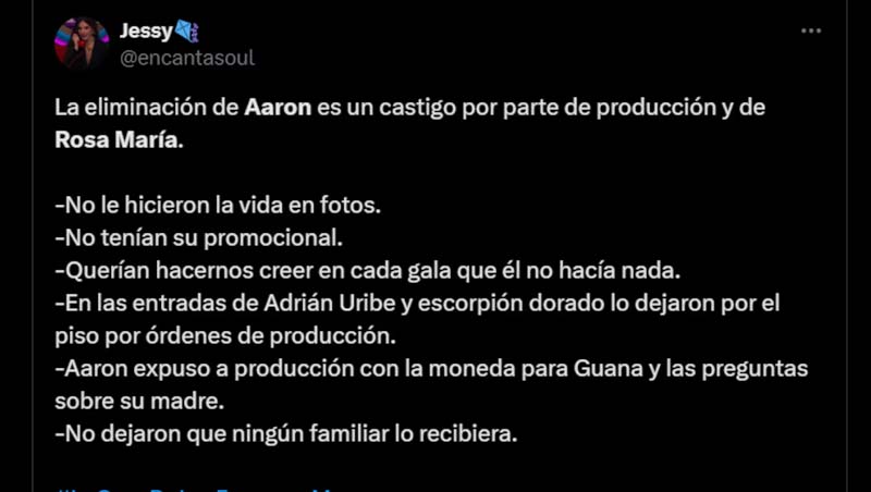 Polémica en La Casa de los Famosos: Aarón Mercury es eliminado y fans acusan fraude