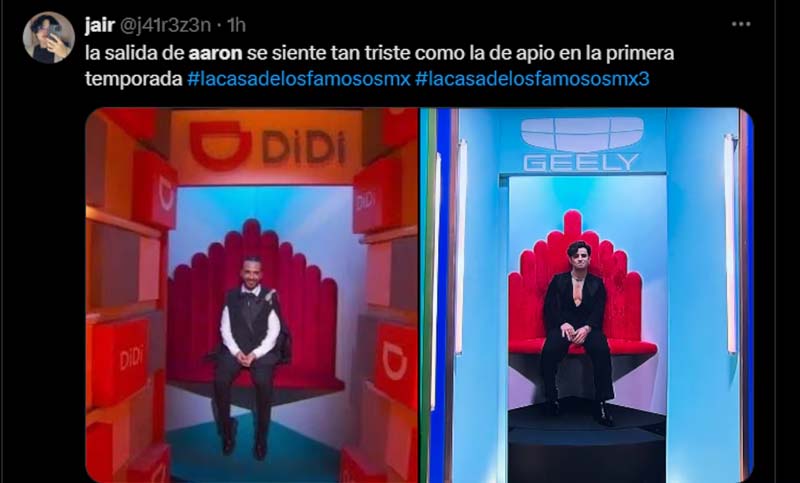 Polémica en La Casa de los Famosos: Aarón Mercury es eliminado y fans acusan fraude