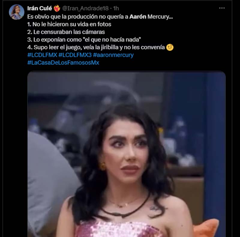 Polémica en La Casa de los Famosos: Aarón Mercury es eliminado y fans acusan fraude