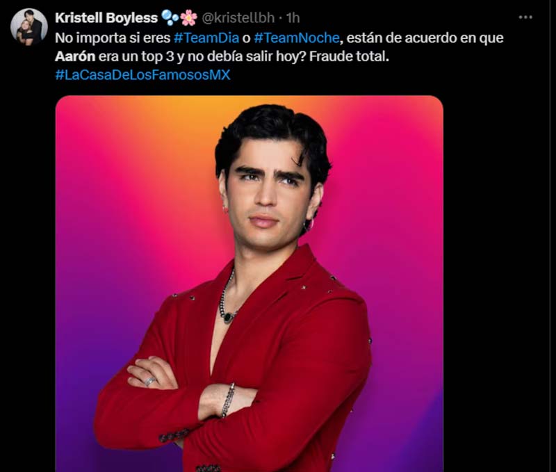Polémica en La Casa de los Famosos: Aarón Mercury es eliminado y fans acusan fraude