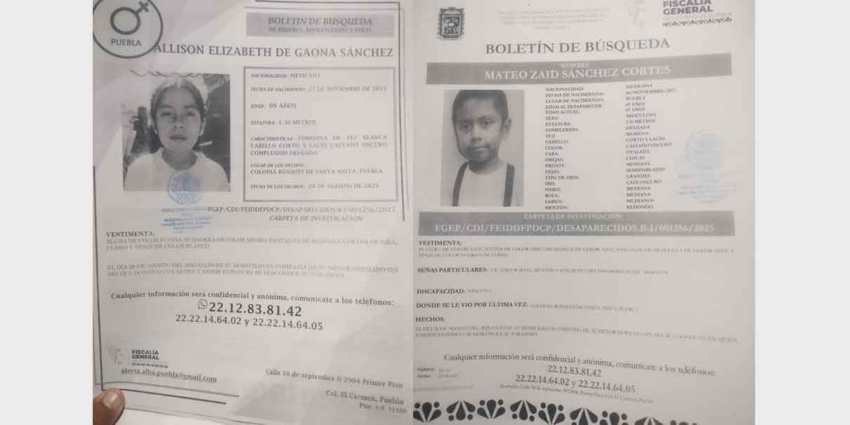 Hermanos desaparecidos