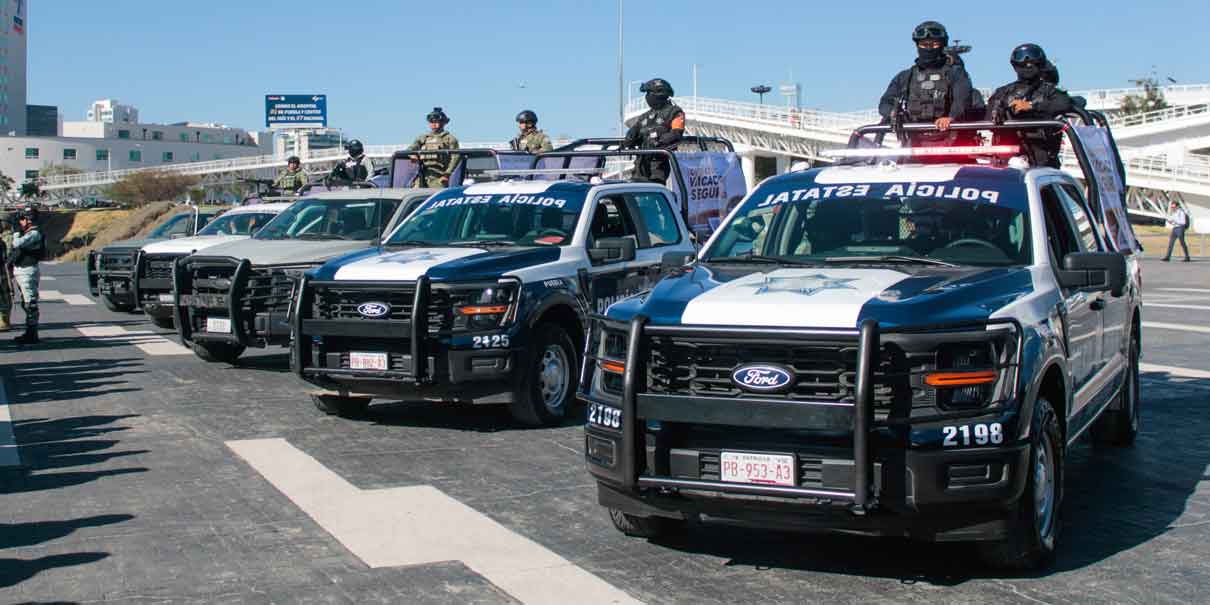 Despliegan fuerza policial en Puebla y zona metropolitana por Semana Santa