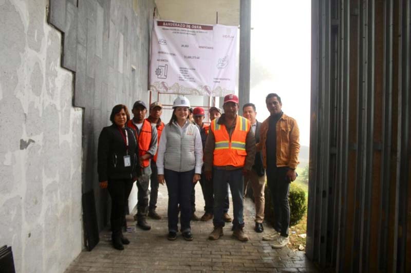 El CIS de Zacatlán tendrá nueva cara; inician su rehabilitación