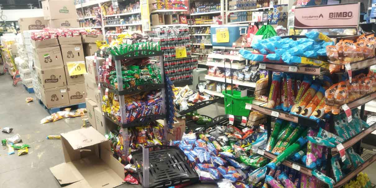 Aseguran a implicados en actos violentos en Bodega Aurrerá Express de Cuautlancingo
