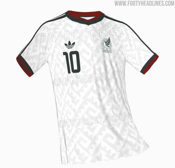 Así sería el uniforme de visita del Tri para la Copa del Mundo 2026
