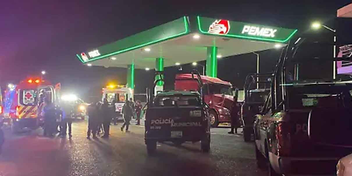 Guardia frustra asalto en gasolinera de Tehuacán; capturan al ladrón