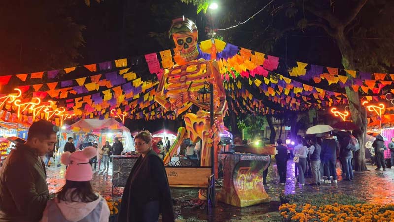 Atlixco inaugura con éxito el Festival Internacional Valle de Catrinas 2025
